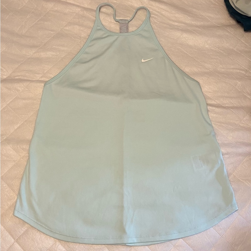Nike Women's Light Blue Tank Top